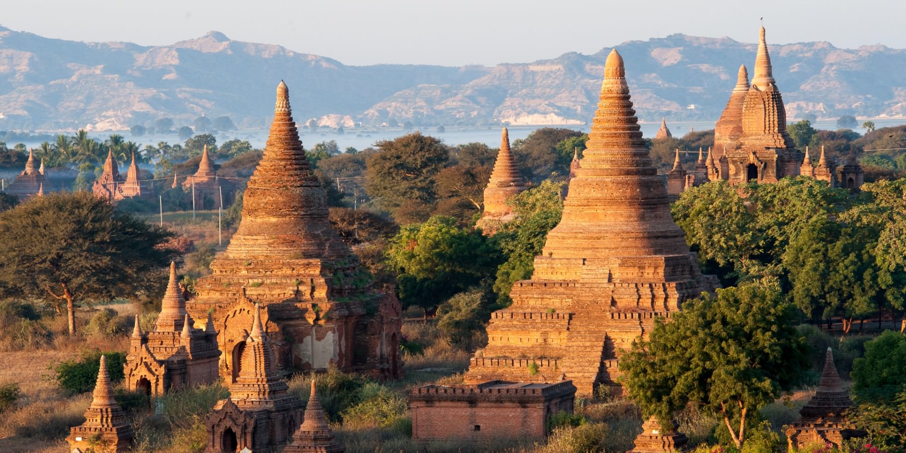 Myanmar Reis: tempels van Bagan