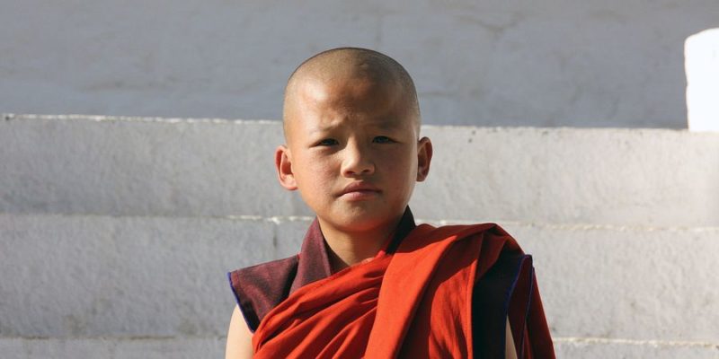 Bhutan Reizen : nonnenklooster nabij Punakha