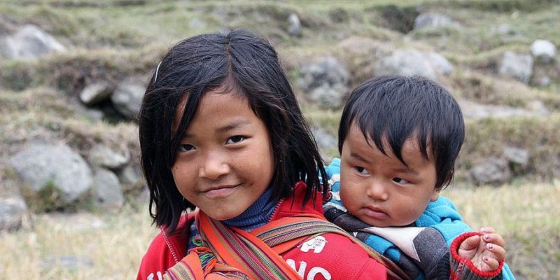 Bhutan: kinderen in Bhutan