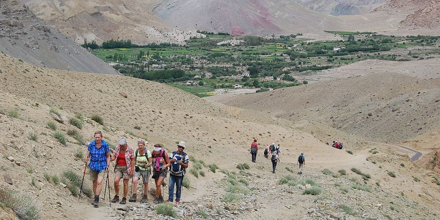 Trekking in de Shamvallei Ladakh