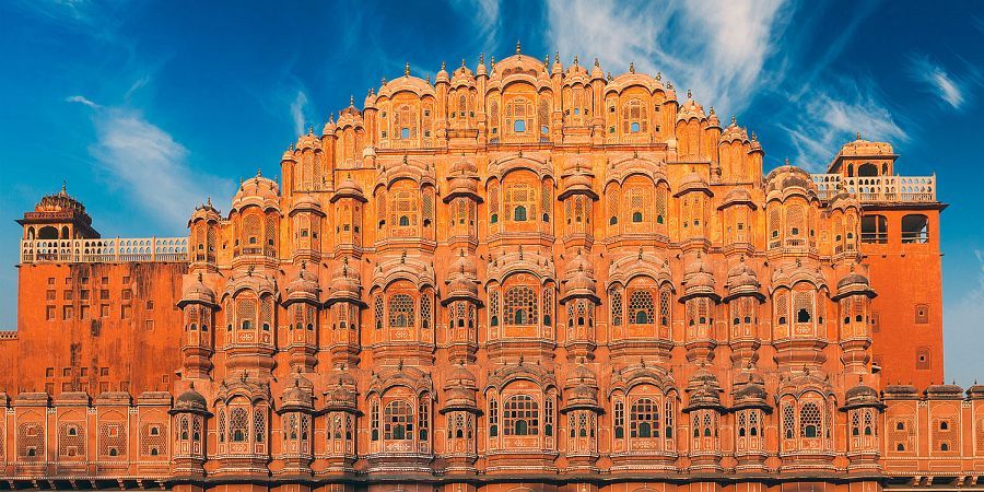 Jaipur de culturele hoofdstad van Rajasthan India