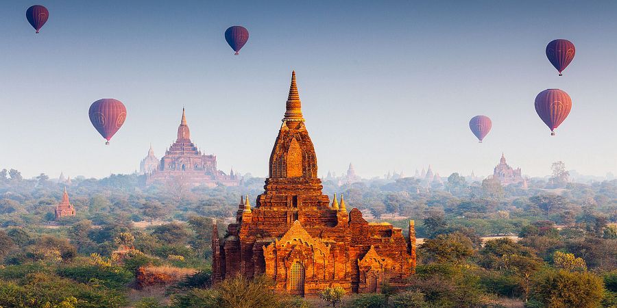 Ballonvaart Bagan Myanmar