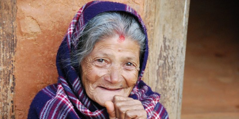 Vrouw Nepal Reizen