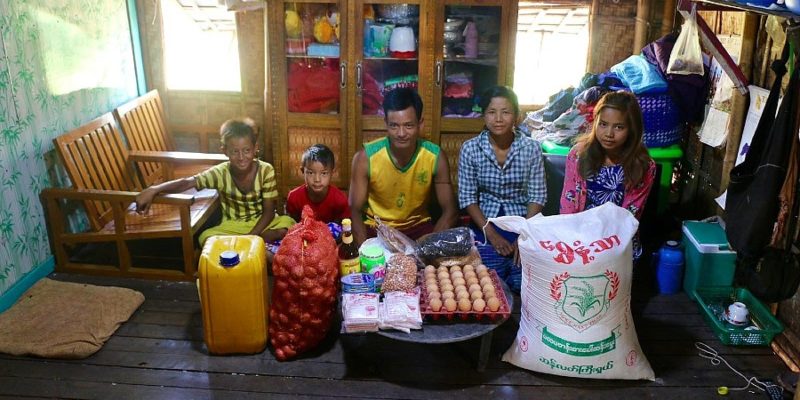 Voedselcampagne Myanmar