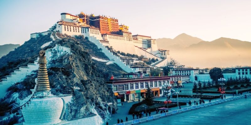 Lhasa Potala Paleis Tibet