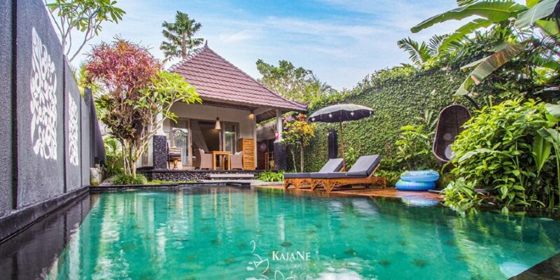 Kajane Mua in Ubud heeft prachtige private pool villa's